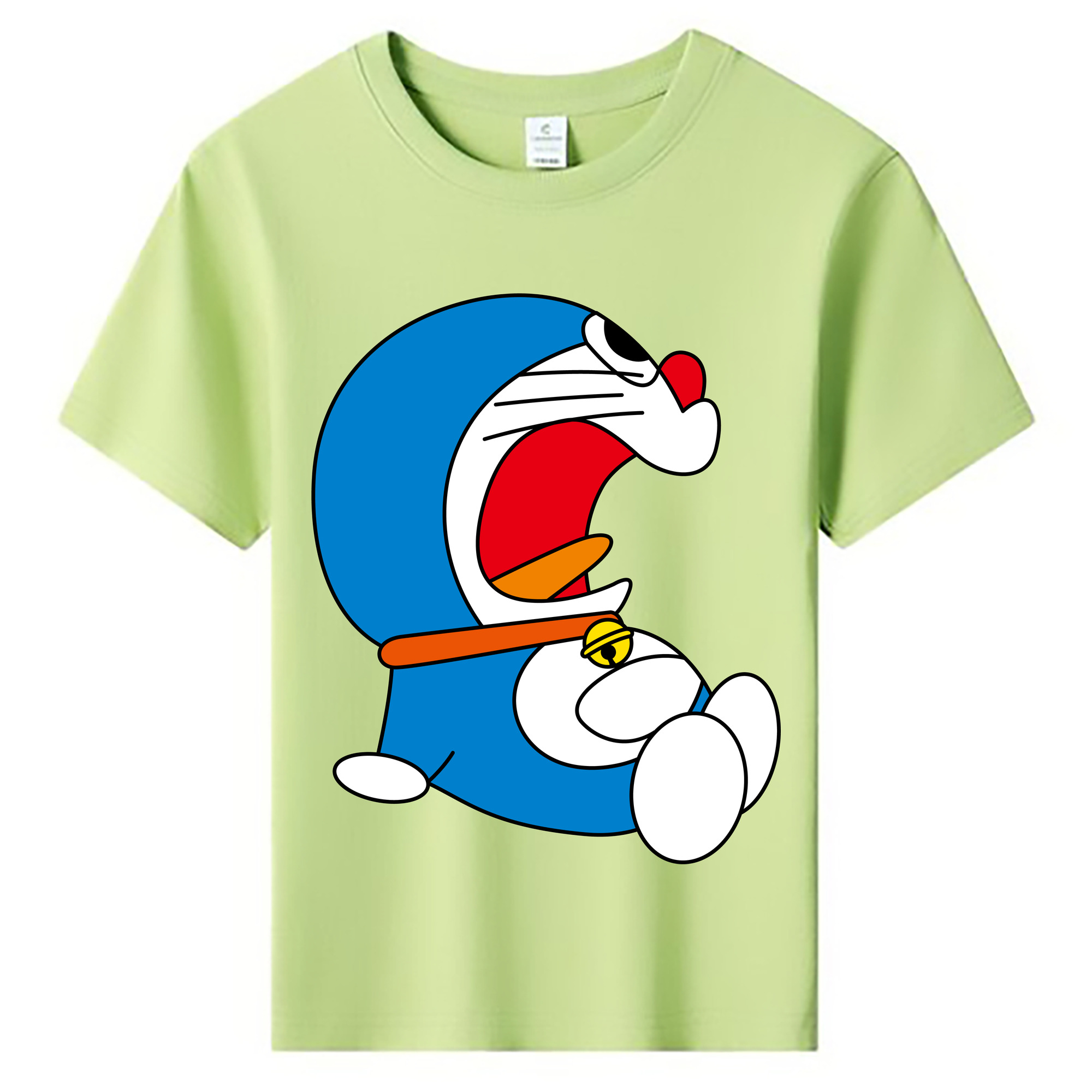 （画像用） ドラえもん Doraemon 綿100％キッズTシャツ（フロントプリント）